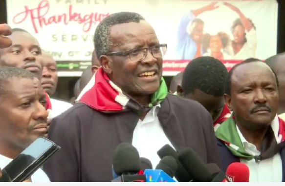 Former Chief Justice David Maraga